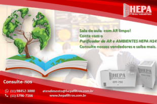 SALA DE AULA COM AR LIMPO! SALA DE AULA COM AR LIMPO!