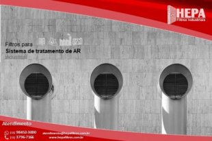 FILTROS PARA SISTEMA DE TRATAMENTO DE AR INDUSTRIAL FILTROS PARA SISTEMA DE TRATAMENTO DE AR INDUSTRIAL